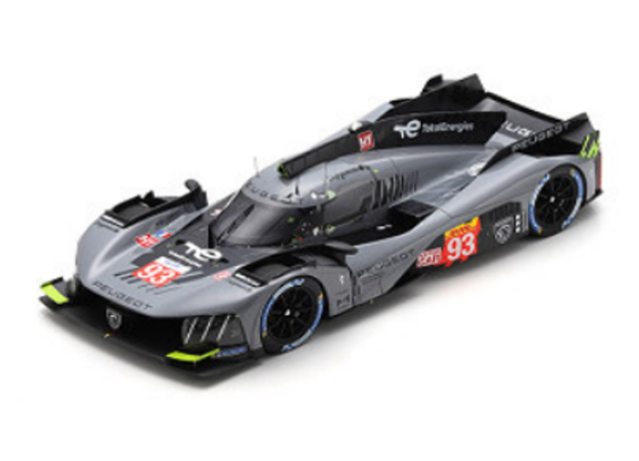 Peugeot 9X8 No.93 Peugeot TotalEnergies 4th 6H of Fuji 2022 P. di Resta - M. Jensen - J-E. Vergne Spark 1:18