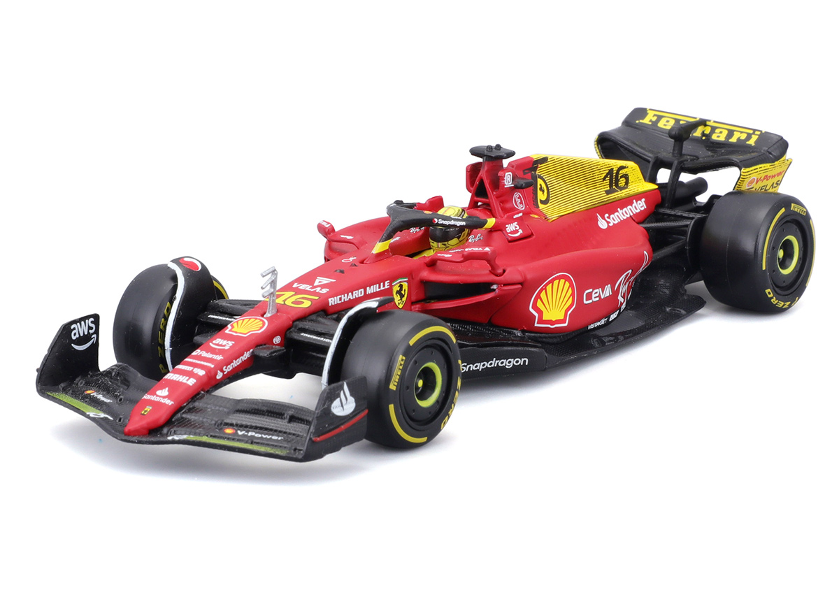 Ferrari F1-75 #16 Charles Leclerc Italien GP Formel 1 2022 Burago 1:24