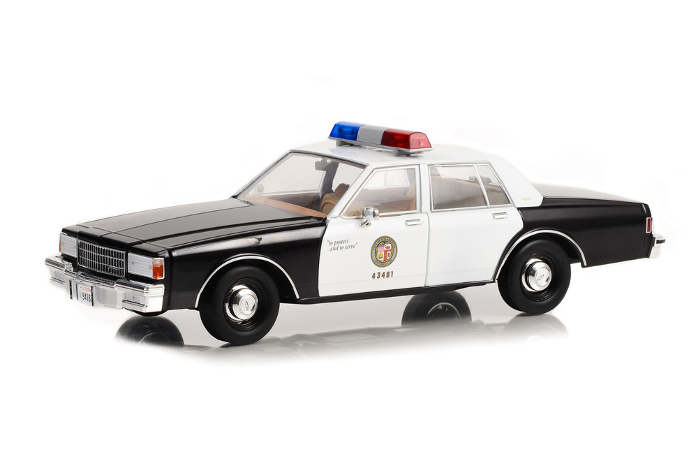 1986 Chevrolet Caprice Los Angeles Police Department (LAPD) *MacGyver 1985-92 TV Series Greenlight 1:18