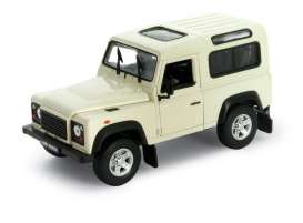 Land Rover Defender weiß Welly 1:24