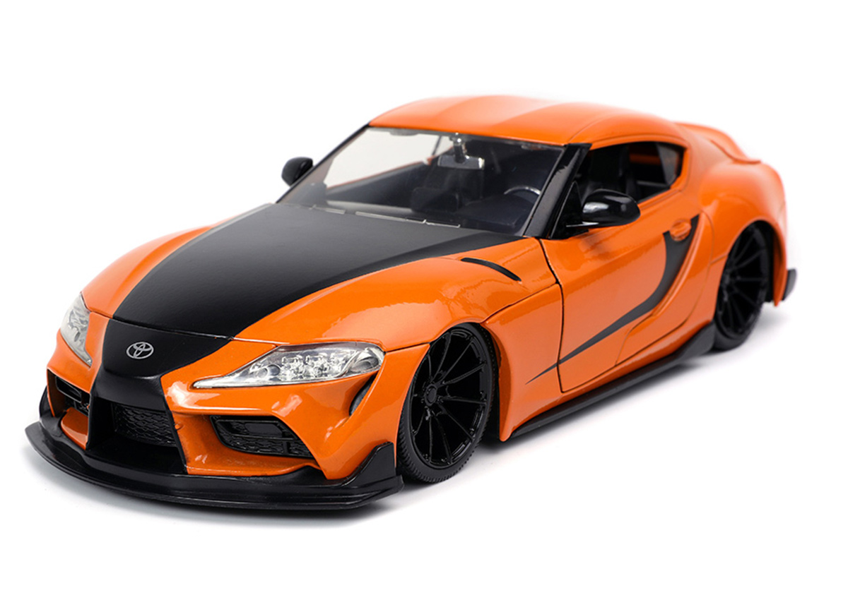 Toyota Supra 2020 orange/schwarz Fast & Furious 9  Jada 1:24