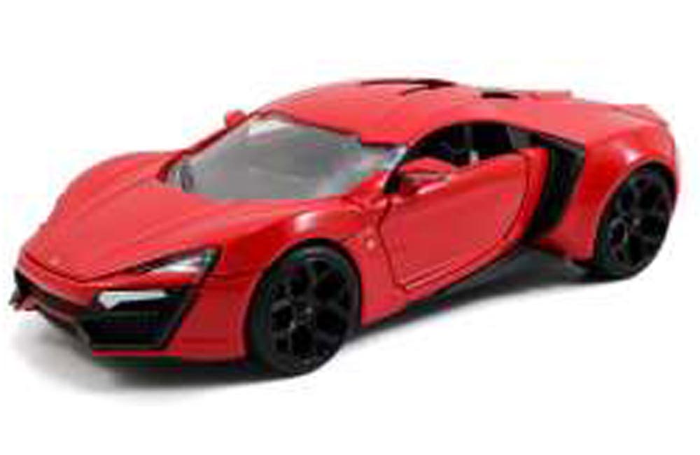 Lykan Hypersport 2014 "Fast and Furious 7", red Jada 1:24