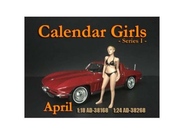 Calendar Girls *April* (Auto nicht enthalten!) American Diorama 1:18