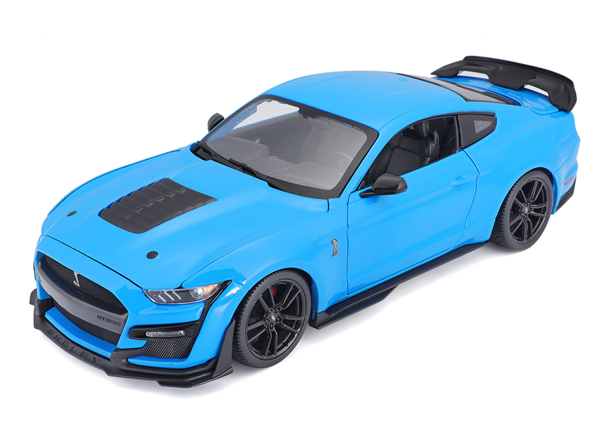 Ford Shelby Mustang GT500 ´20 blau Maisto 1:18 Metallmodell