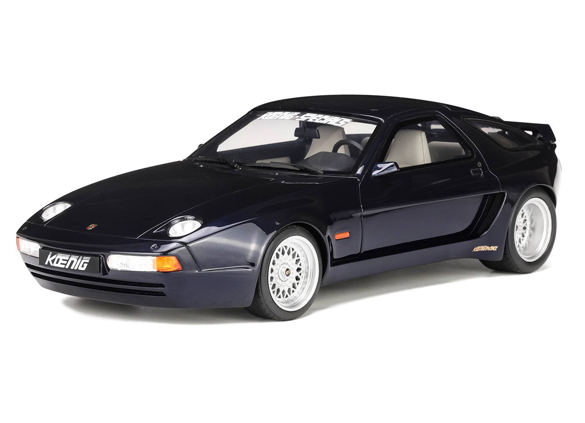 KOENIG SPECIAL 928 S MIDNIGHT BLUE 1981 GT Spirit 1:18 Resinemodell (Türen, Motorhaube... nicht zu öffnen!)