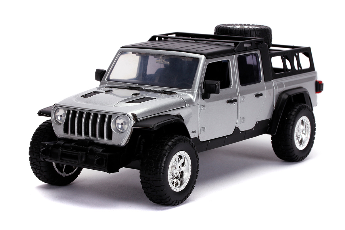 Jeep Gladiator Fast & Furious 9, silver Jada 1:24