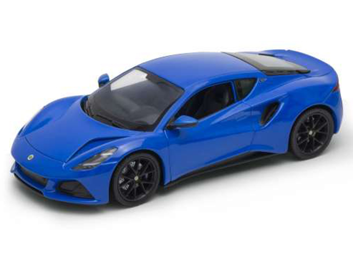 Lotus Emira 2021 blau Welly 1:24