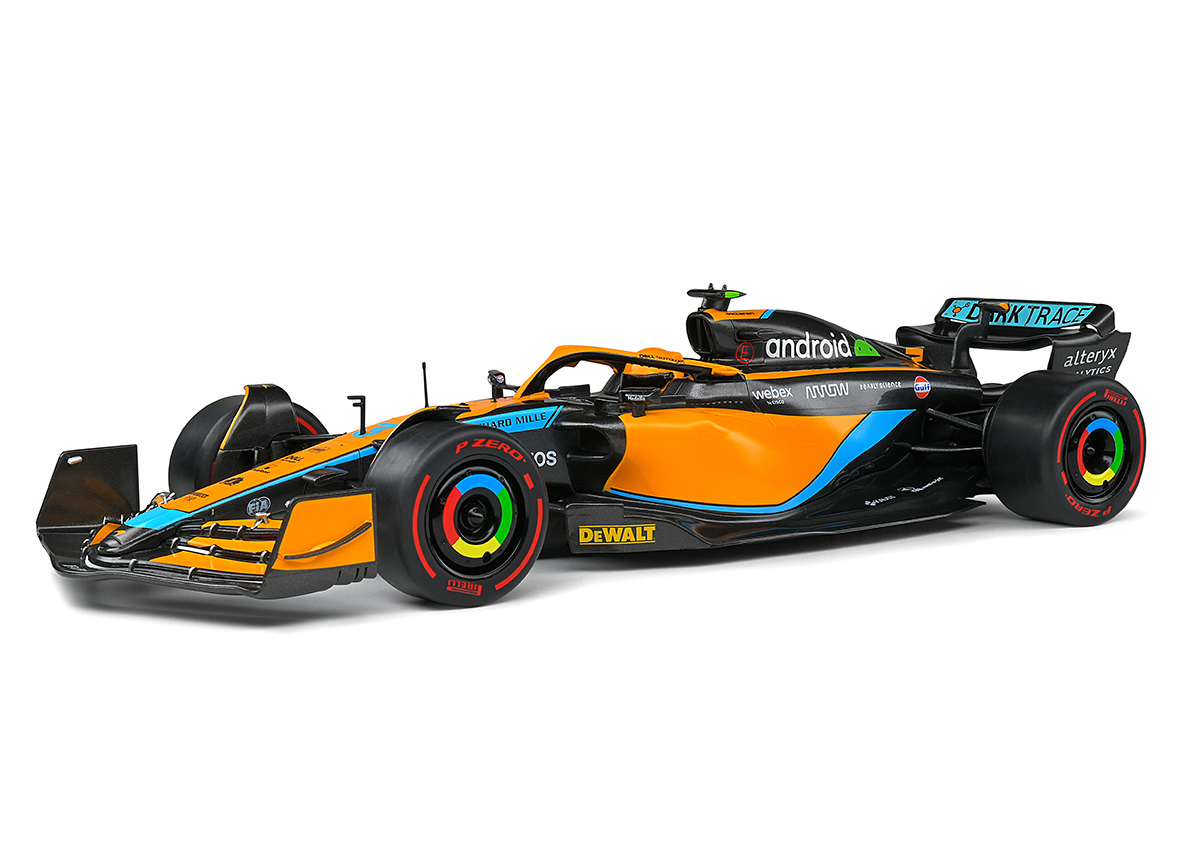 McLaren MCL36  Daniel RICCIARDO F1 2022 S1809101 Solido 1:18 Metallmodell