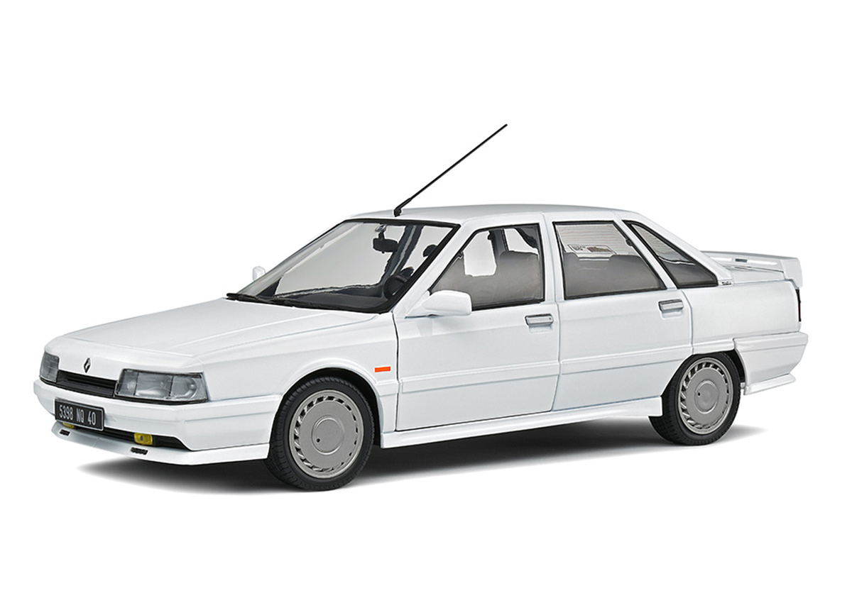 Renault 21 Turbo Blanc Glacier Version, 1988, weiß S1807705 Solido 1:18 Metallmodell