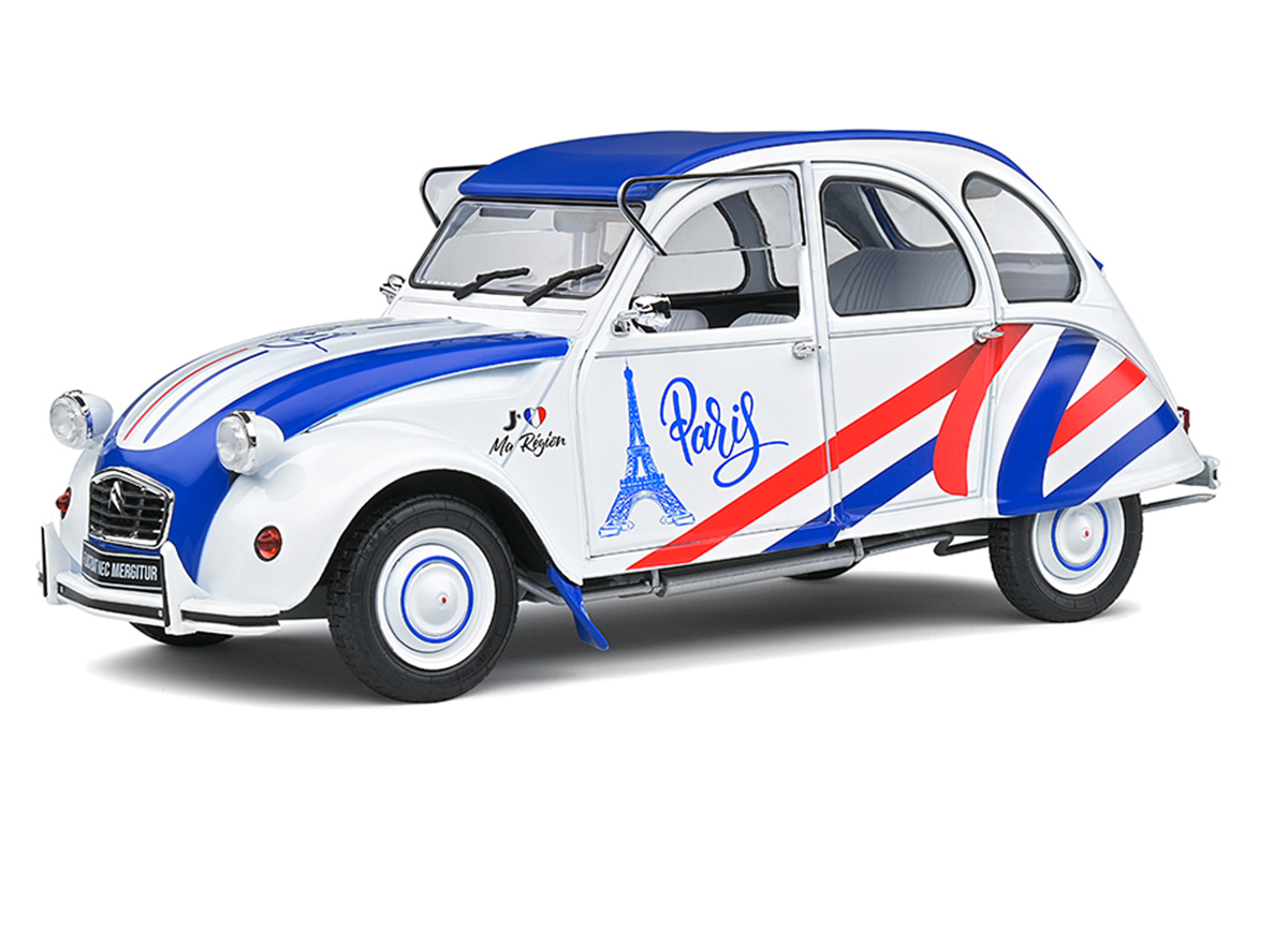 Citroen 2CV6 REG.PARIS S1805018 Solido 1:18 Metallmodell