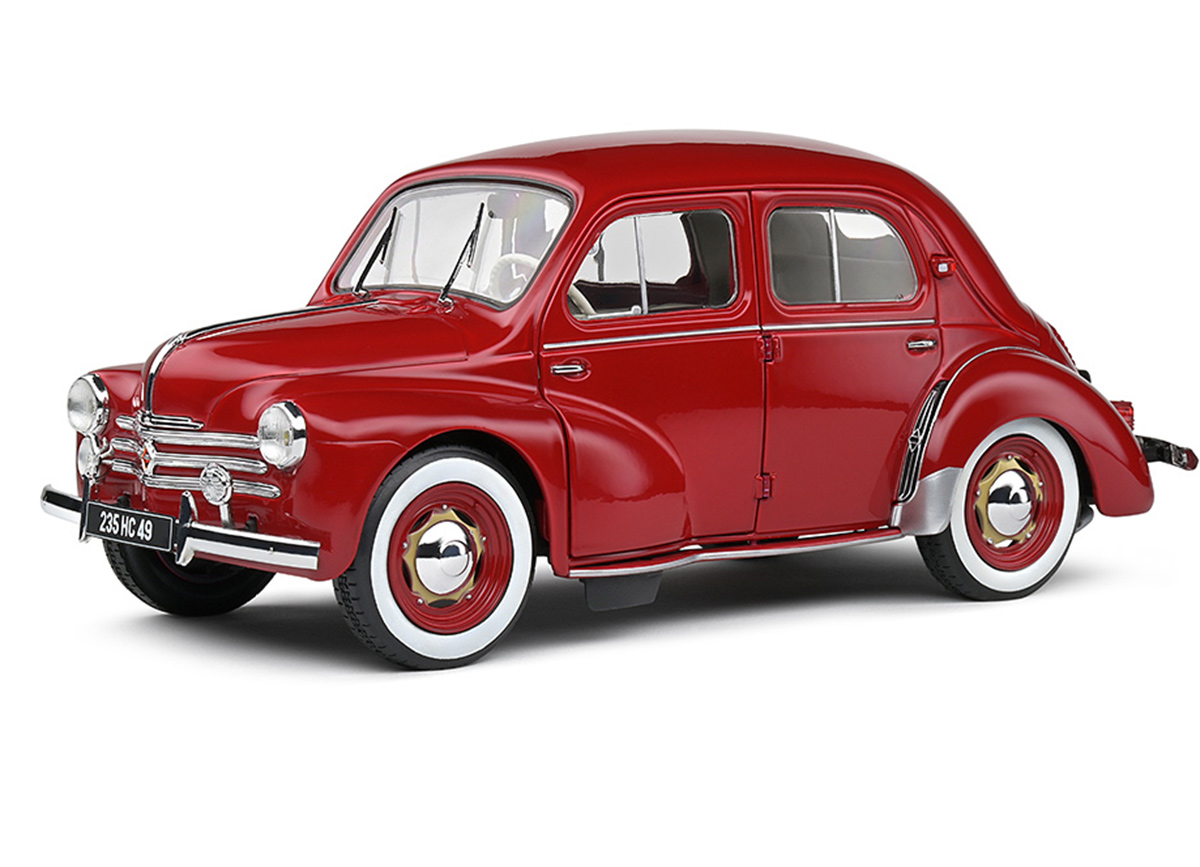 RENAULT 4CV Rouge - rot, 1956, S1806606 Solido 1:18 Metallmodell
