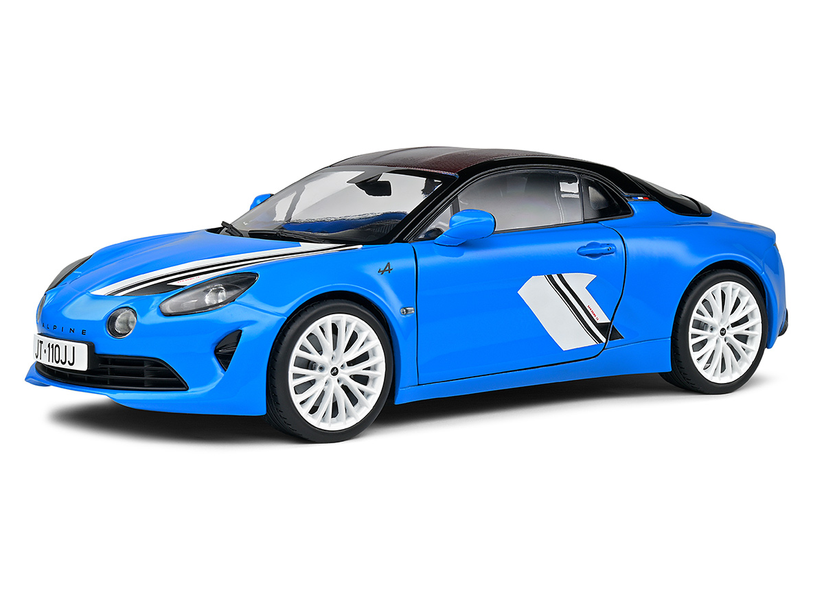 Alpine A110 San Remo 73 blau, 2023  S1801625 Solido 1:18 Metallmodell