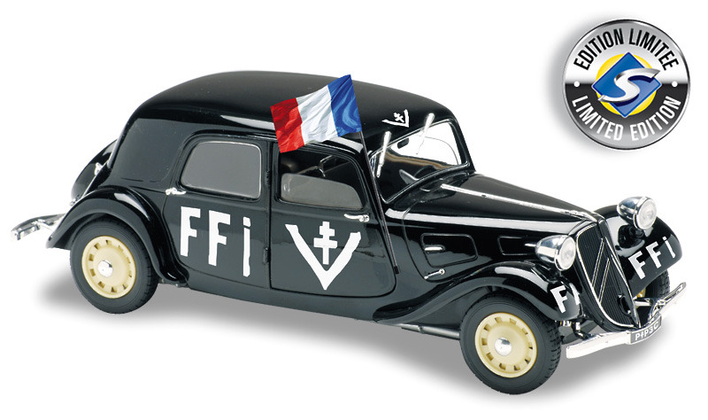 Citroën Traction 11 B FFI - 1944 Solido 1:18