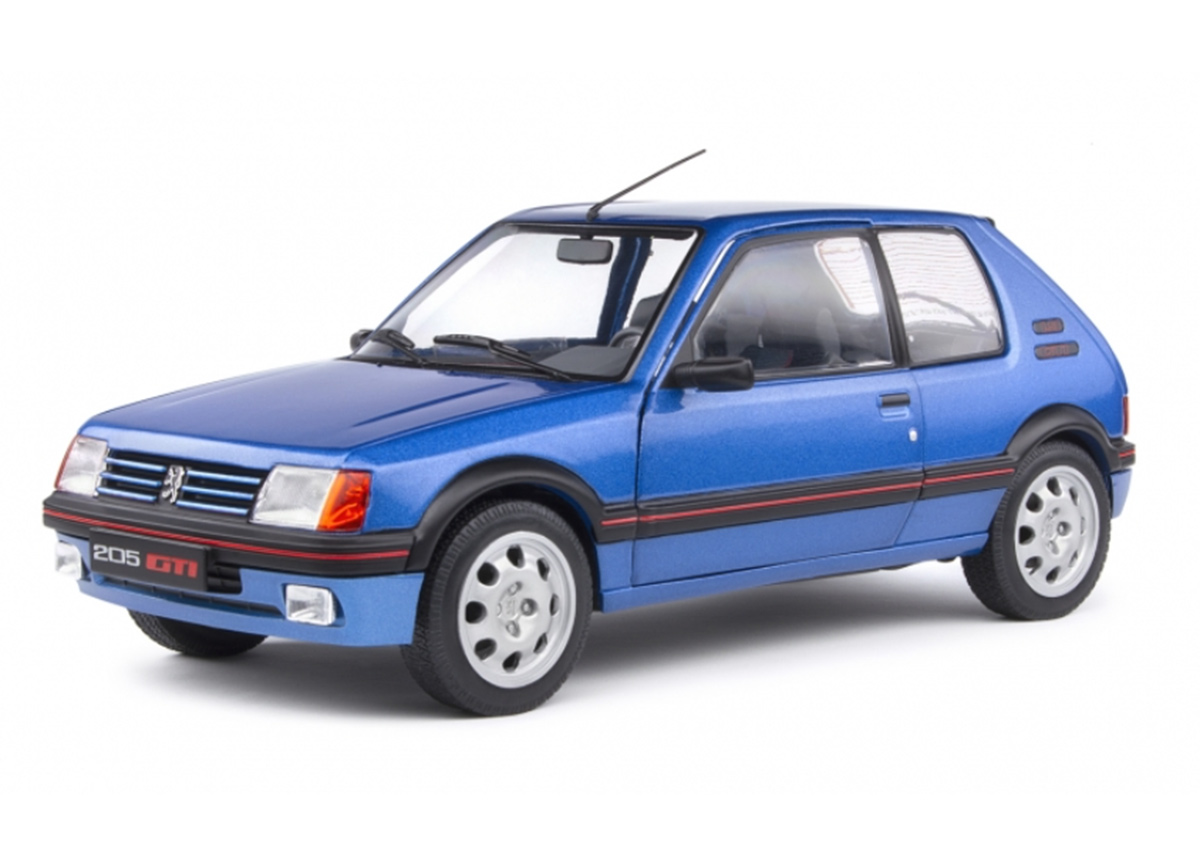 Peugeot 205 GTI blau S1801708 Solido 1:18 Metallmodell
