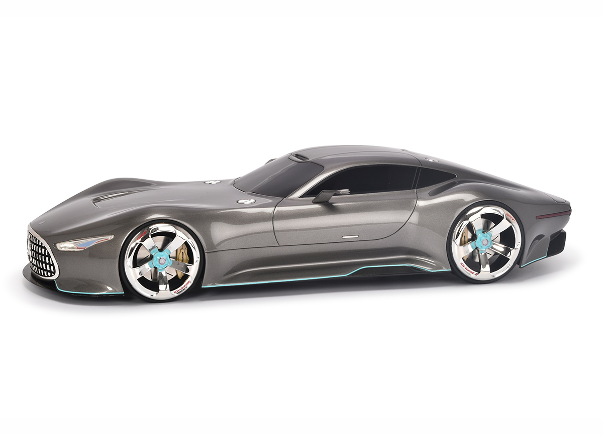 Mercedes-Benz AMG Vision Gran Turismo, dunkelsilber LIMITED EDITION 500 Schuco 1:12 Resinemodell