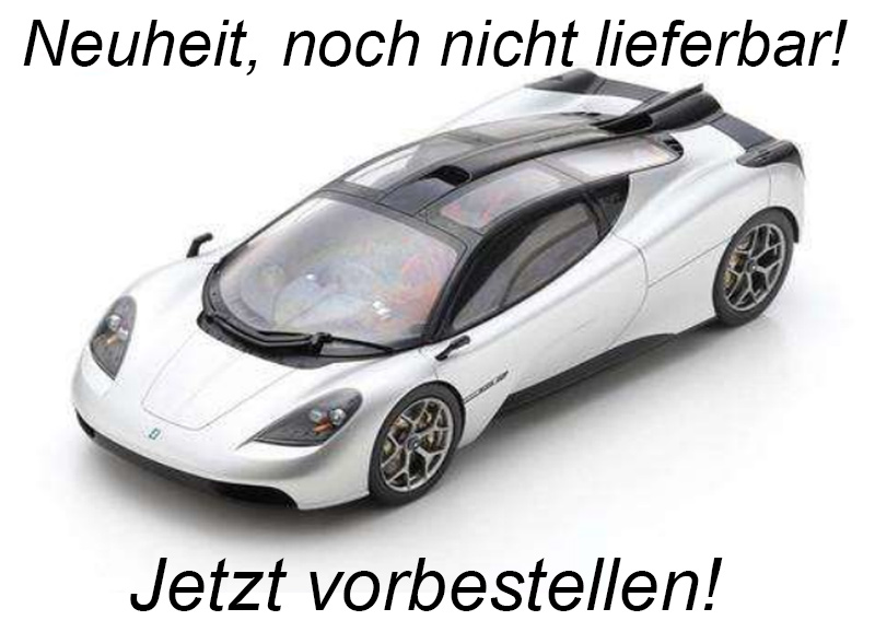 Gordon Murray T50 Schuco ProR.18 Resinemodell 1:18 (Türen, Motorhaube... nicht zu öffnen!)