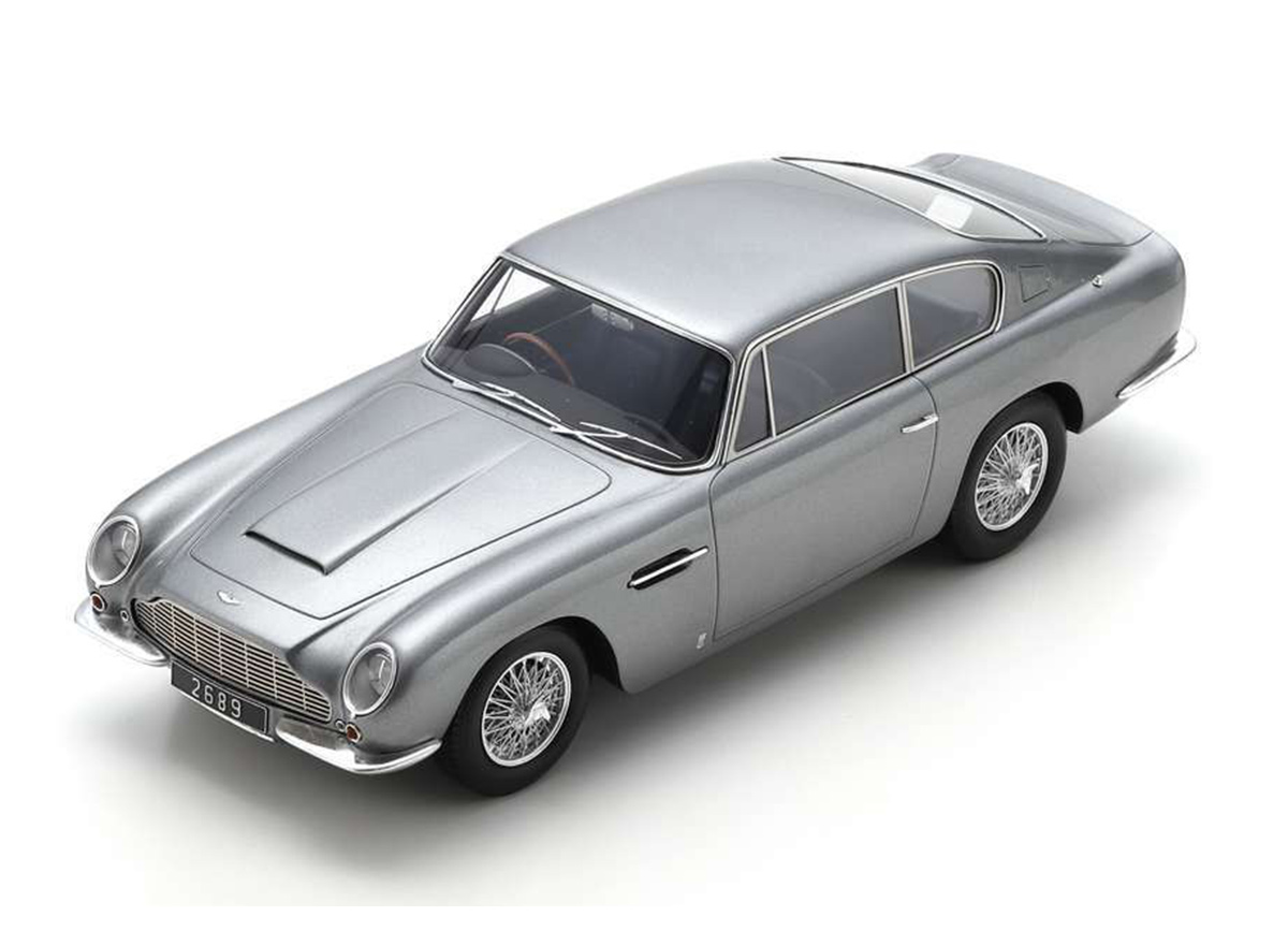 Aston Martin DB6 MK1 1965 Schuco ProR.18 Resinemodell 1:18 (Türen, Motorhaube... nicht zu öffnen!)