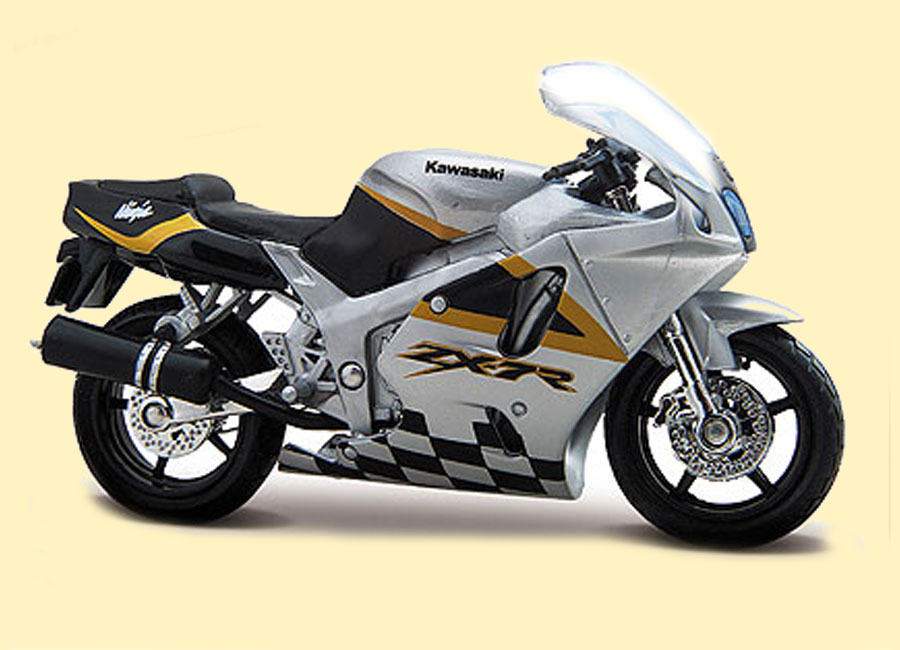 KAWASAKI NINJA ZX-7R Burago 1:18