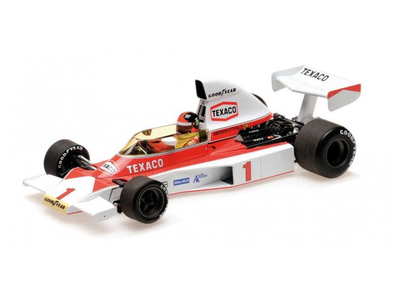 MCLAREN FORD M23 – ‚TEXACO‘ – EMERSON FITTIPALDI – 1975 Minichamps 1:18