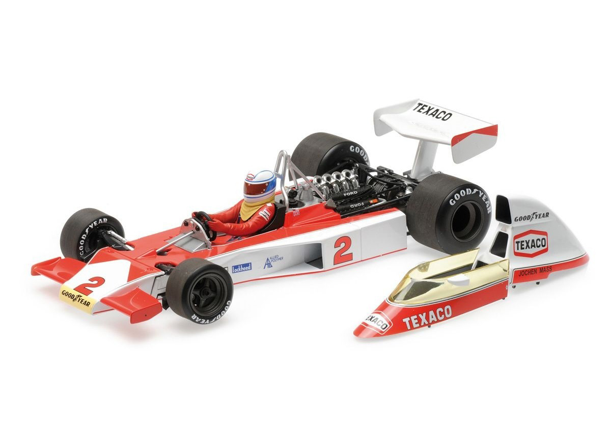 MCLAREN FORD M23 – ‚TEXACO‘ – JOCHEN MASS – 1975 Minichamps 1:18