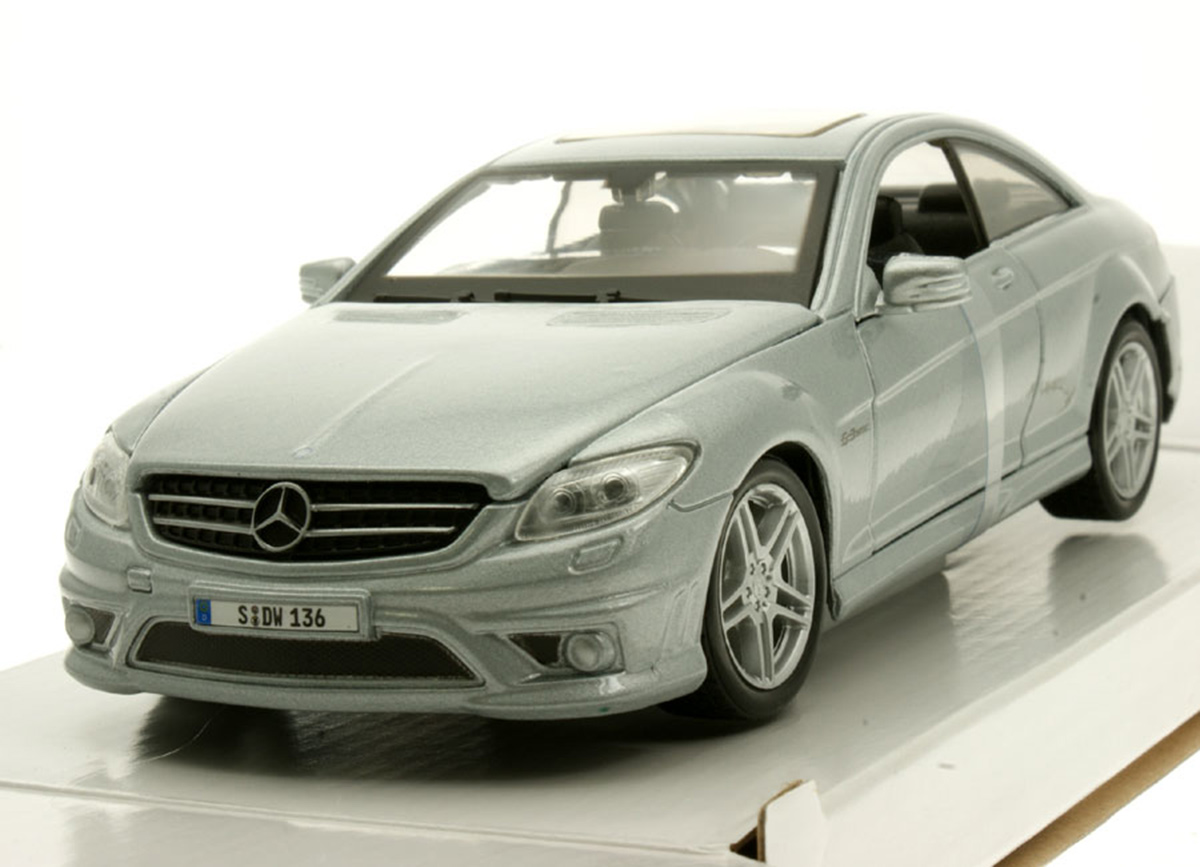 Mercedes CL63 AMG silber Maisto 1:24