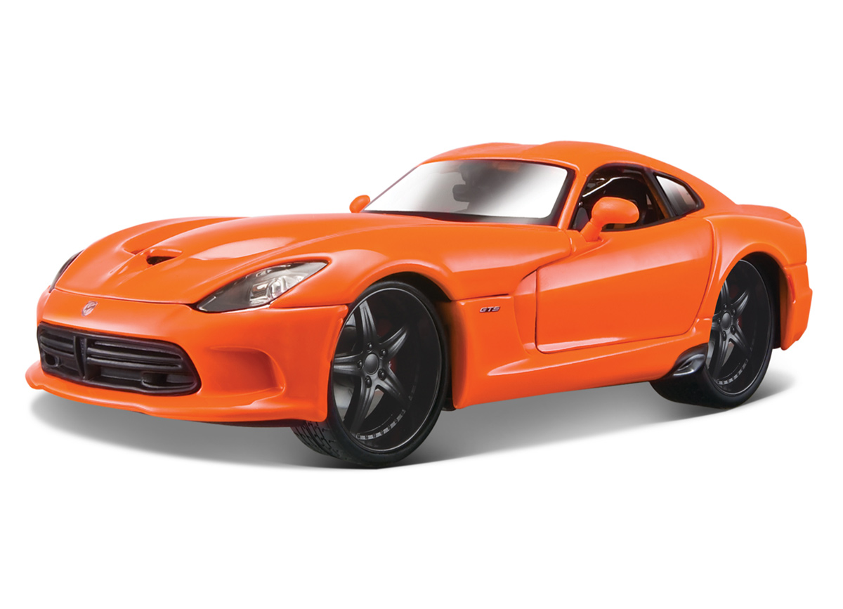 DODGE SRT VIPER GTS 2013 Orange Maisto 1:24 "MODERN MUSCLE"