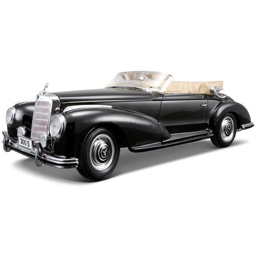 Mercedes 300S cabriolet 1955 schwarz Maisto 1:18