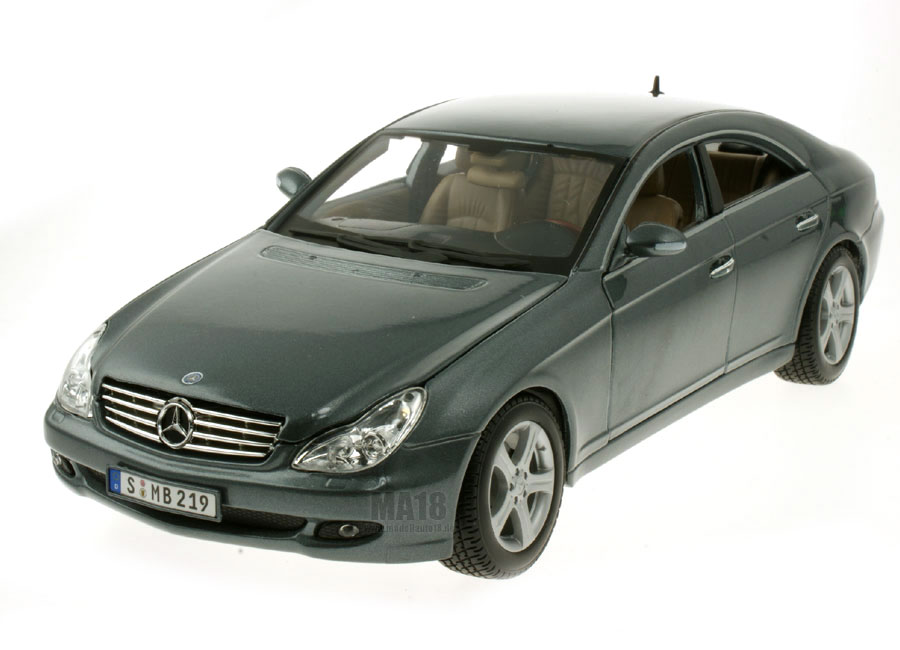 Mercedes CLS grau Maisto 1:18