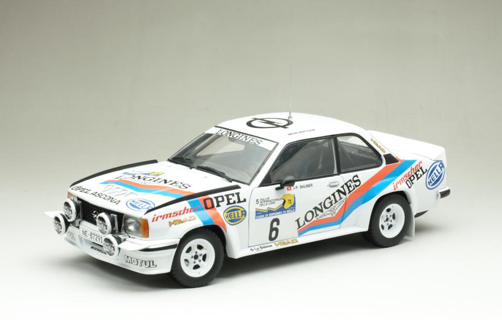 Opel Ascona 400 -#6 J-P.Balmer/F.Cavalli Event : Rally Internazionale della Lana 1982 SunStar Metallmodell 1:18