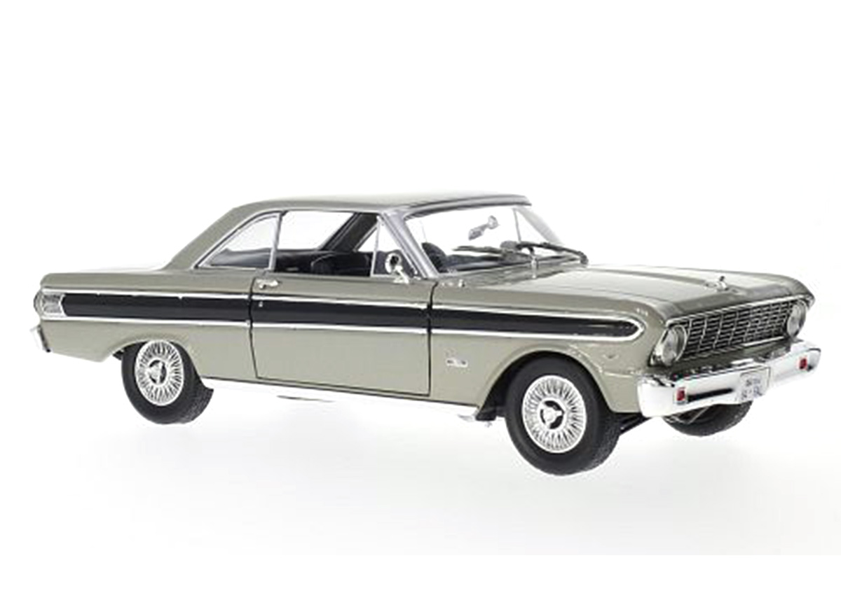 Ford Falcon, metallic-grau/schwarz, 1964 Road Signature 1:18
