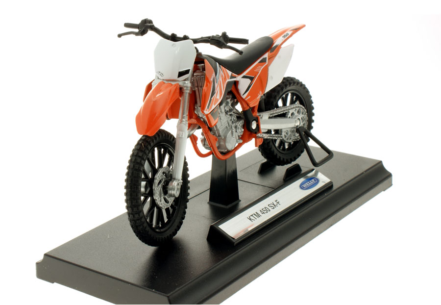 KTM 450 SX-F orange Welly 1:18