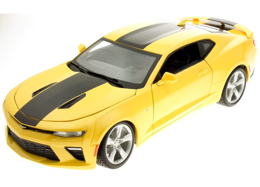 Chevrolet Camaro SS 2016 gelb/schwarz Maisto 1:18