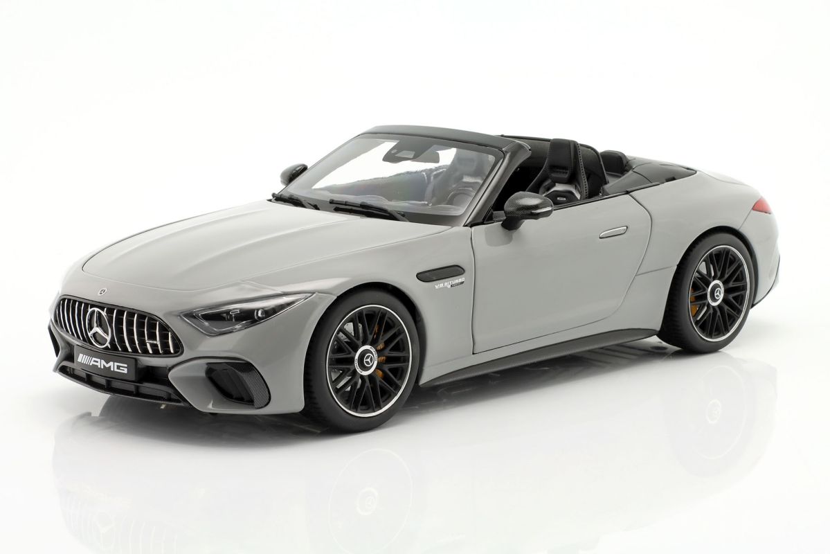 Mercedes-Benz AMG SL 63 4Matic+ (R232) alpin grau iScale 1:18