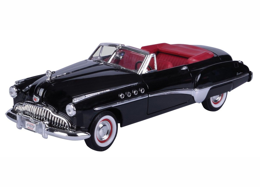 Buick Roadmaster 1949 schwarz MotoMax 1:18