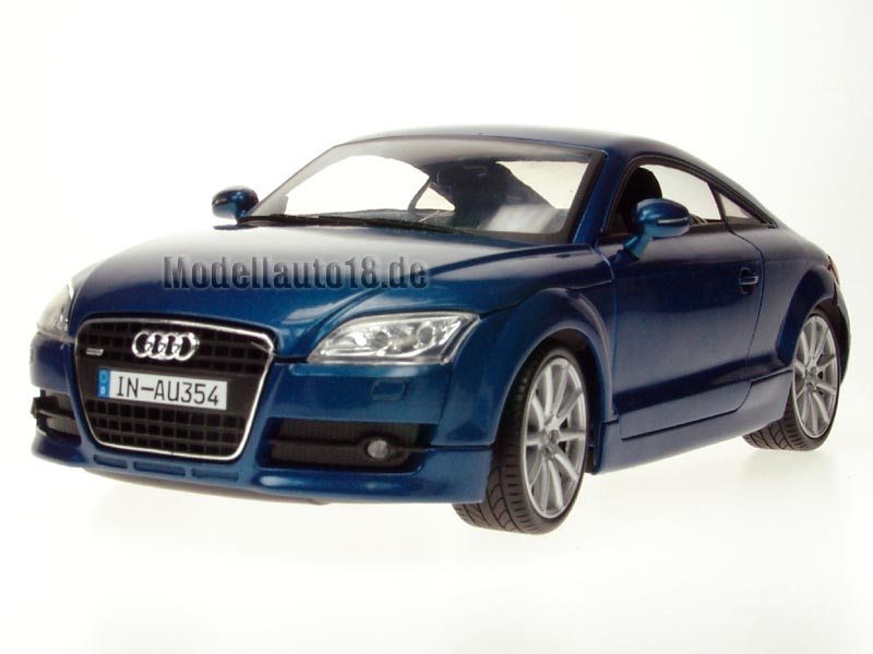 Audi TT 2007 blau MotorMax 1:18