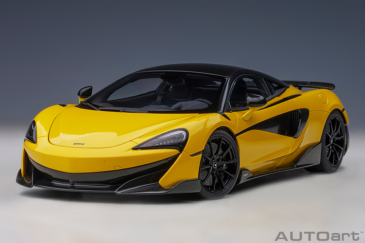 McLaren 600LT 2019 (silician yellow) (composite model/full openings) AUTOart 1:18 Composite