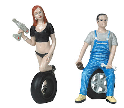 Michele & Derek Tire Brigade Motorhead 1:18