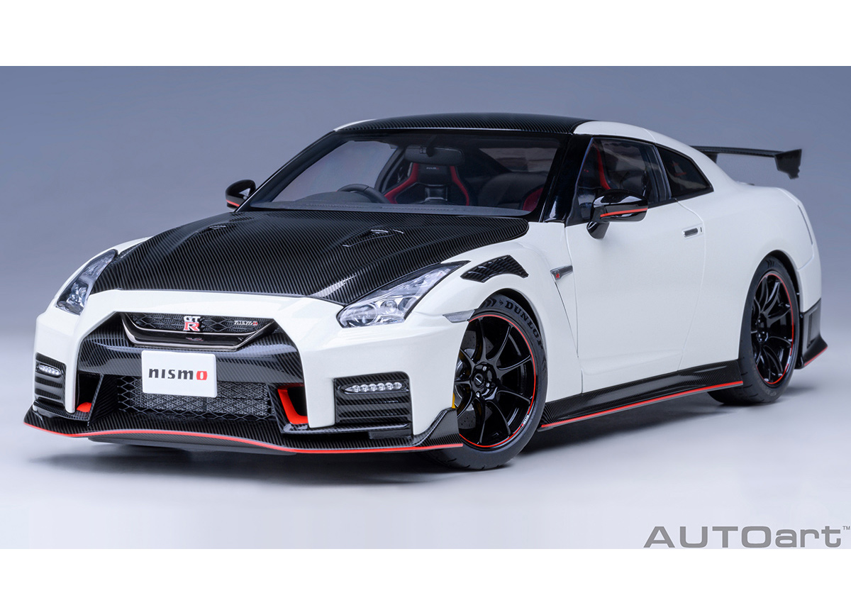 NISSAN GT-R (R35) NISMO 2022 SPECIAL EDITION (BRILLIANT WHITE PEARL) AUTOart 1:18 Composite