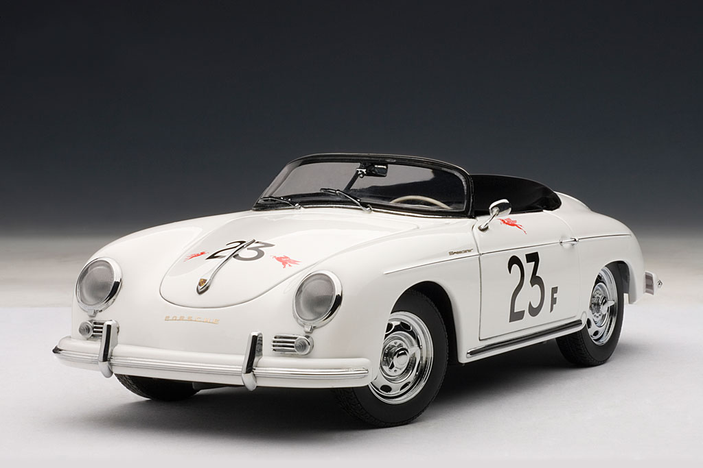 Porsche 356 Speedster #23F weiß AUTOart 1:18