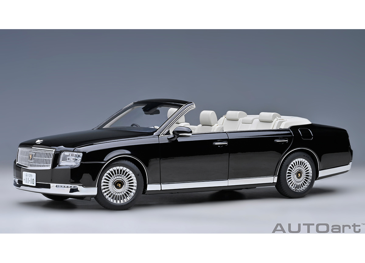 TOYOTA CENTURY OPEN CAR (BLACK) AUTOart 1:18 Composite