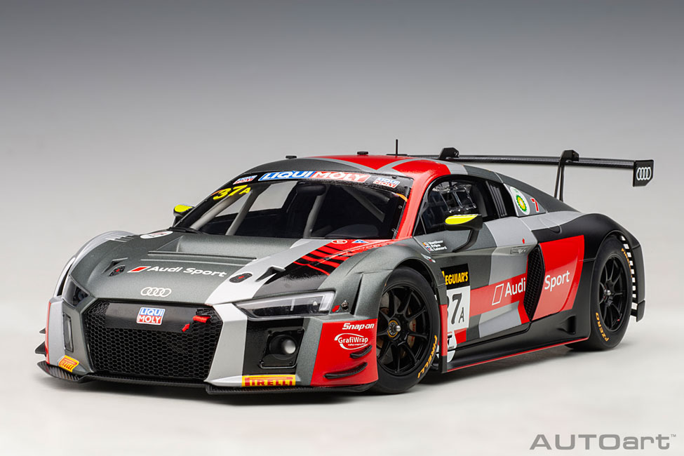 Audi R8 Bathurst 12hrs Winner 2018 Vanthoor Frijns Leonard 37a Composite Model 2 Door Openings Autoart 1 18