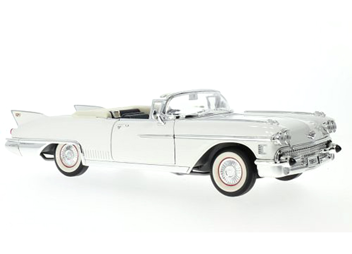 Cadillac Eldorado Biarritz 1958 weiß Road Signature 1:18