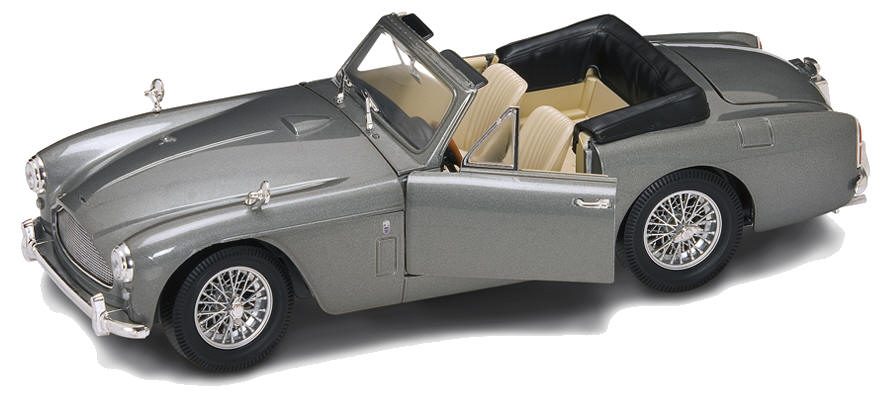 Aston Martin DB2-4 MK III silber 1958 Road Signature 1:18