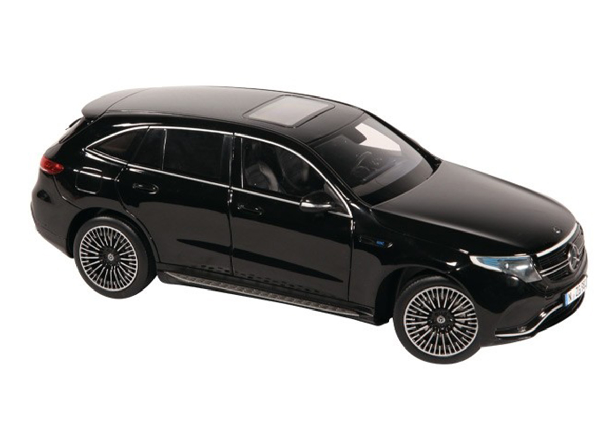MERCEDES BENZ EQC schwarz NZG 1:18 Metallmodell
