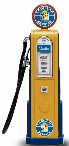 Zapfsäule - Gas Pump "Cadillac" Typ A Road Signature 1:18