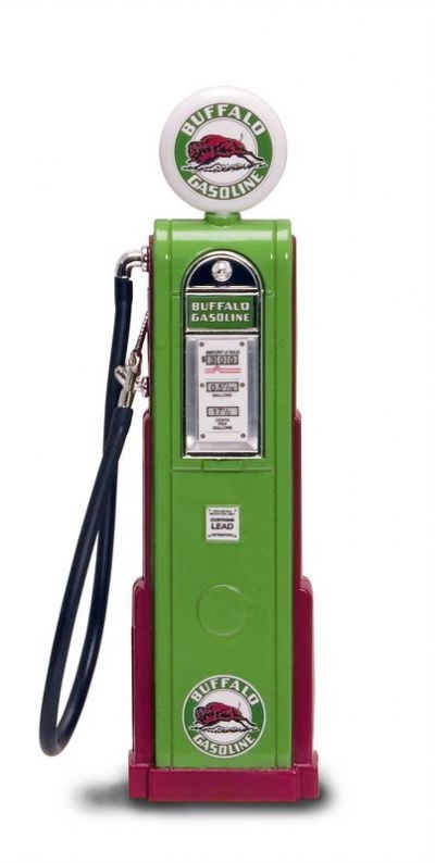 Zapfsäule - Gas Pump "Buffalo" Typ A Road Signature 1:18