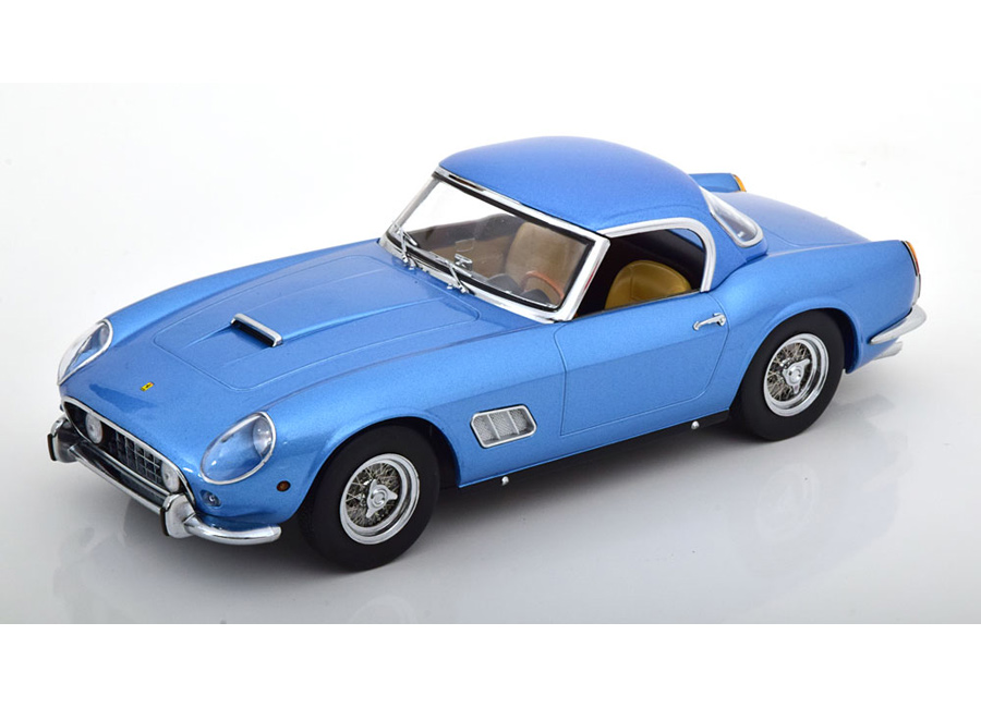 Ferrari 250 GT California Spyder 1960 hellblau-metallic KK-Scale 1:18 Metallmodell (Türen, Motorhaube... nicht zu öffnen!)