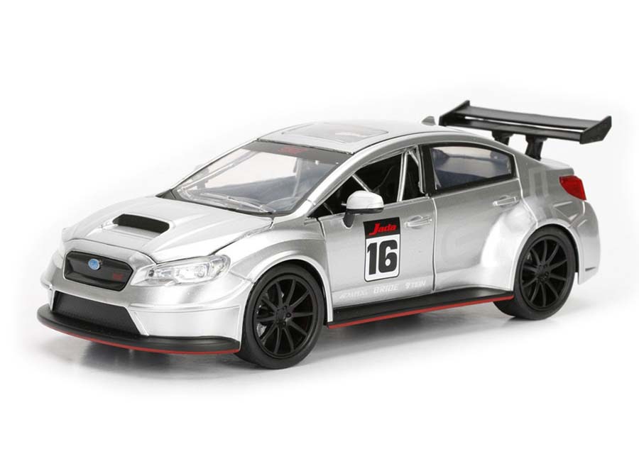 Subaru WRX STI Wide Body 2016 JDM Tuners, silber Jada 1:24