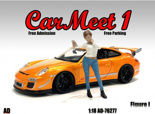 Car Meet 1 - Figure I American Diorama 1:18 (Auto nicht enthalten!)