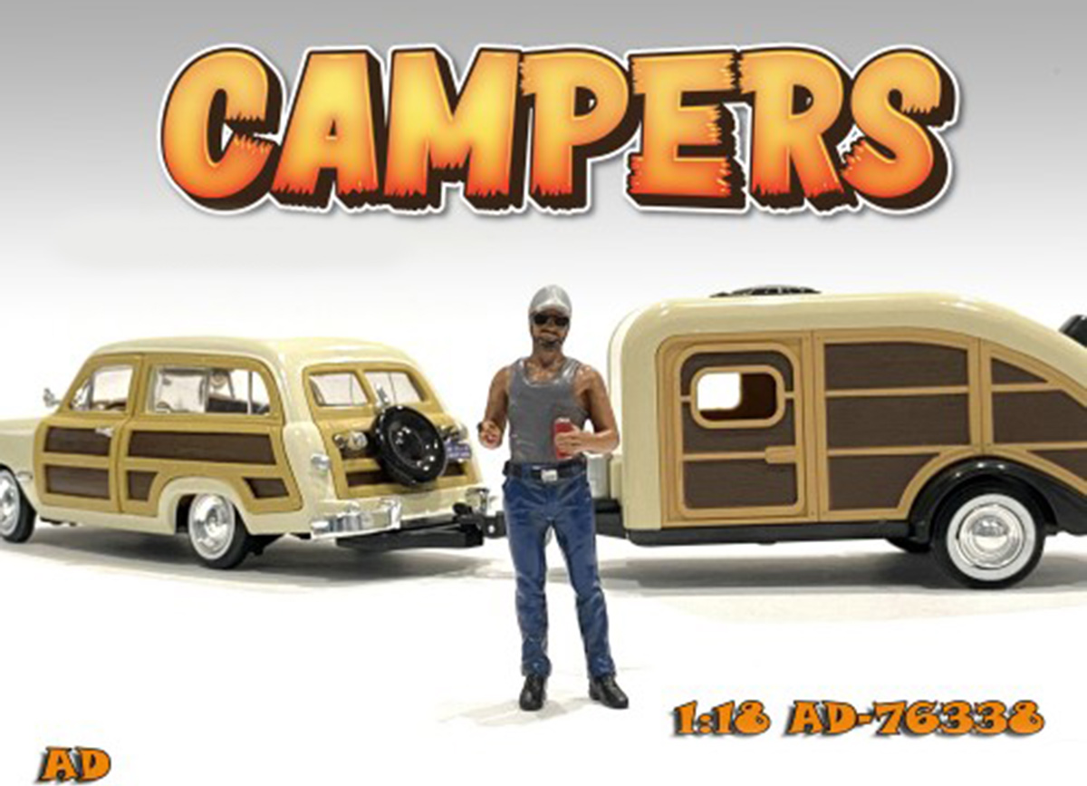 Campers - Figure 5 American Diorama 1:18 (Auto nicht enthalten!)
